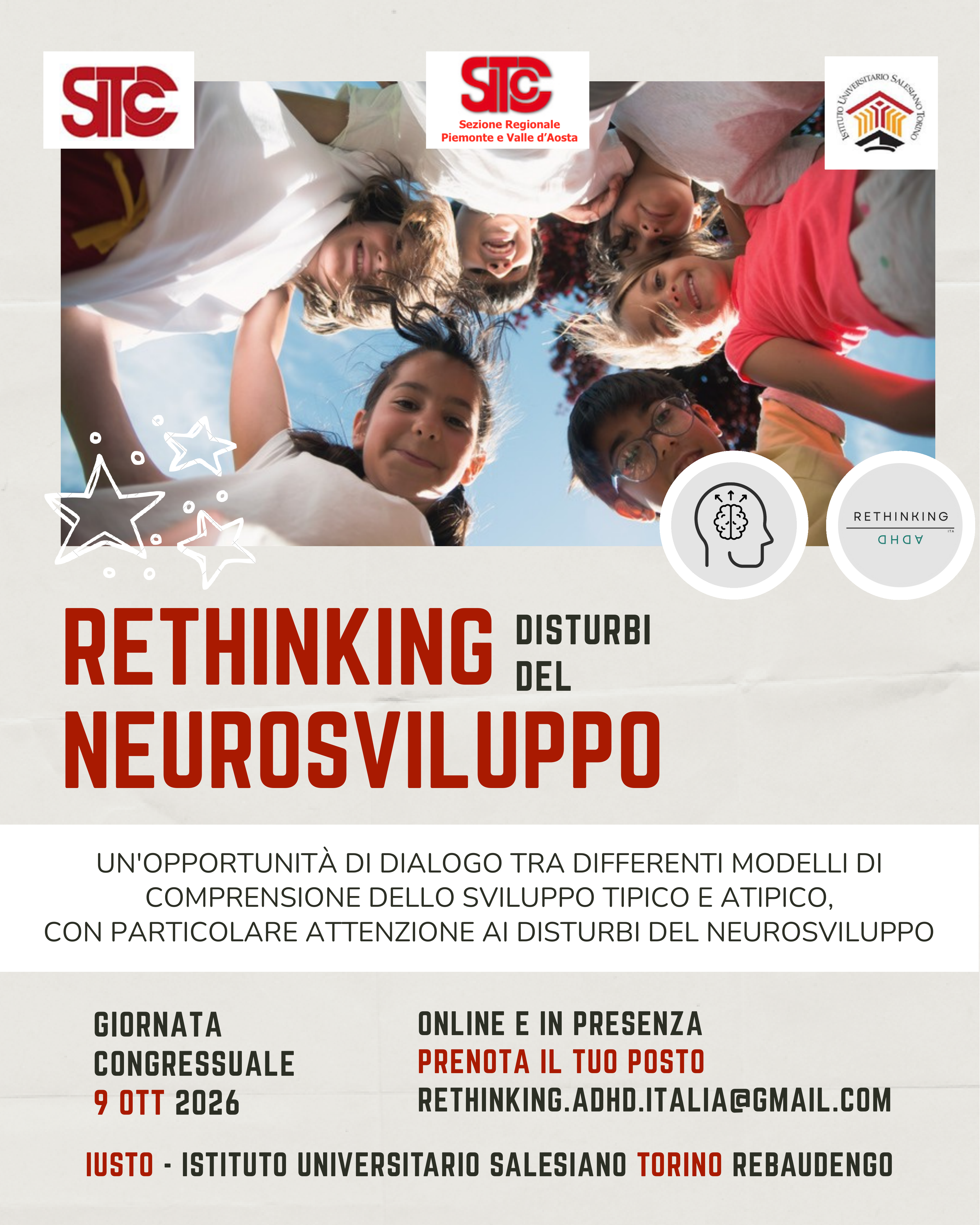 “Rethinking Disturbi del Neurosviluppo” 9 ottobre 