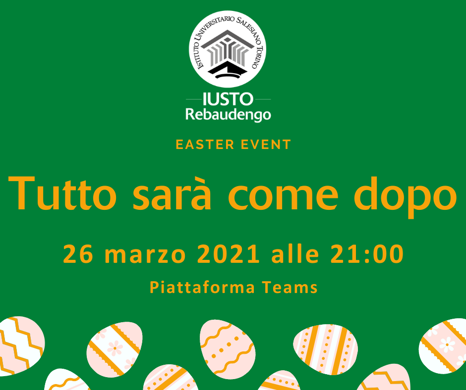 "Tutto sarà come dopo" | 26 marzo ore 21.00