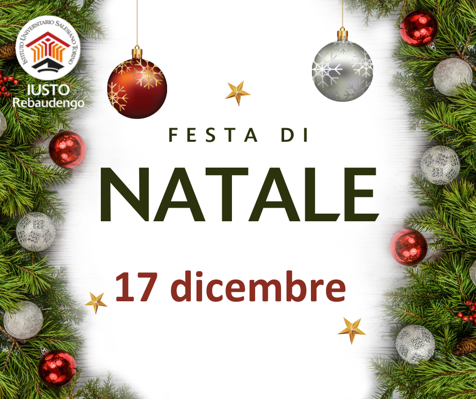 Festeggia il Natale con la tua Università 