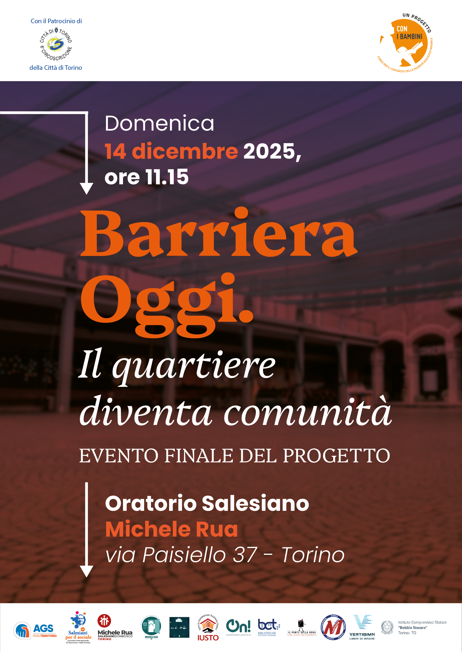 Barriera Oggi Evento finale