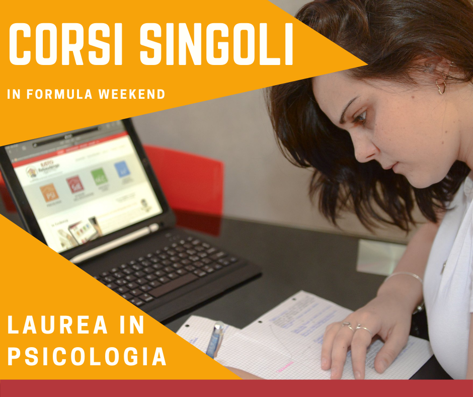 Iscriviti a singoli corsi | Laurea triennale in Psicologia